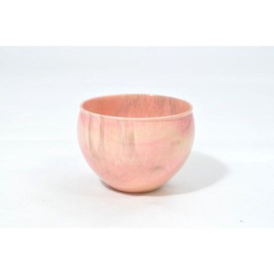 Colorful drinking cup made of wooden horse chestnut Ochoko Colorful Pink SX-0657