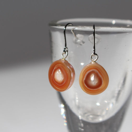 [One of a kind] SV Freshwater Pearl Pierced earrings / ep-034p-02