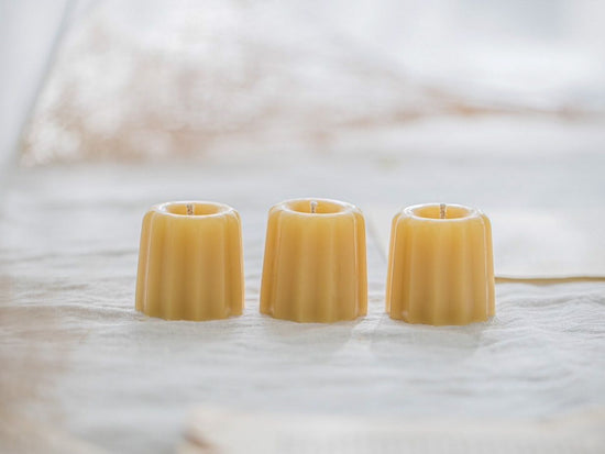 Miel - Beeswax Canele Candles
