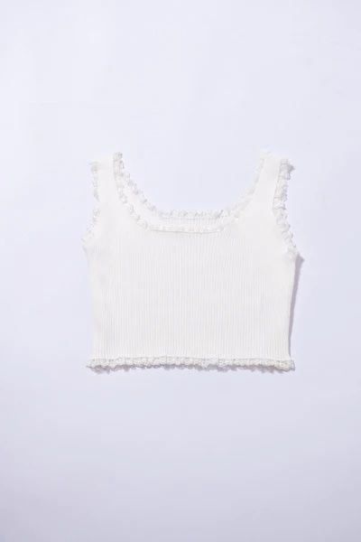 Lace Knit Tank Top