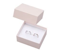 Paper box for accessories, covered type, for pierced earrings, rings, pendants, and pair rings, 20 pieces PC-371