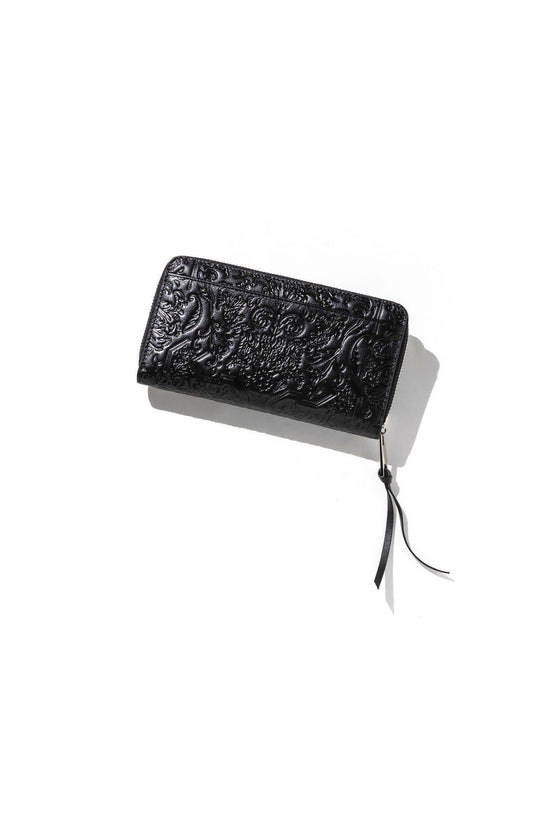 Jacquard Long Wallet (Black)