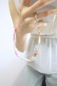 Multi-way strap [sustainable materials] | HANDY | pink