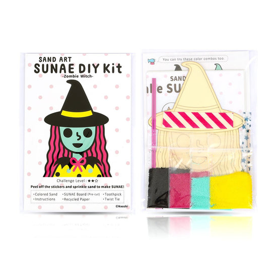 Sand Painting Kit- Zombie Witch