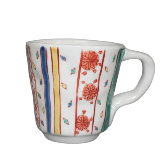 [Eisyou] Mug Cup with hand-decorated small pattern