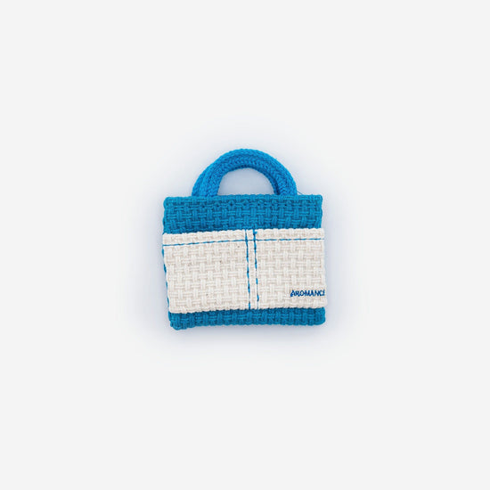 AROMANCE mini bag charm turquoise