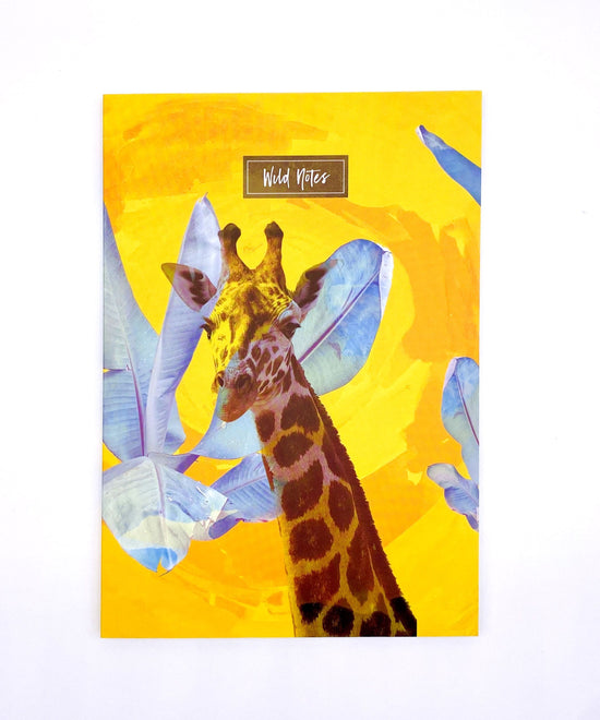 Wild Note (blank) Radiant Giraffe