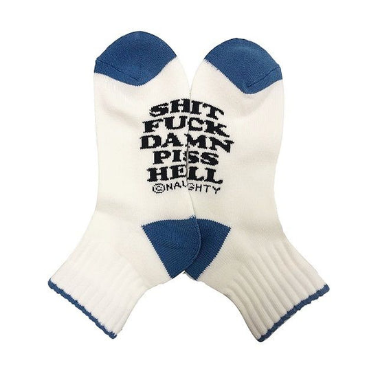 "BEST5 QUARTER -white-" SOCKS (limited edition by NAUGHTY)