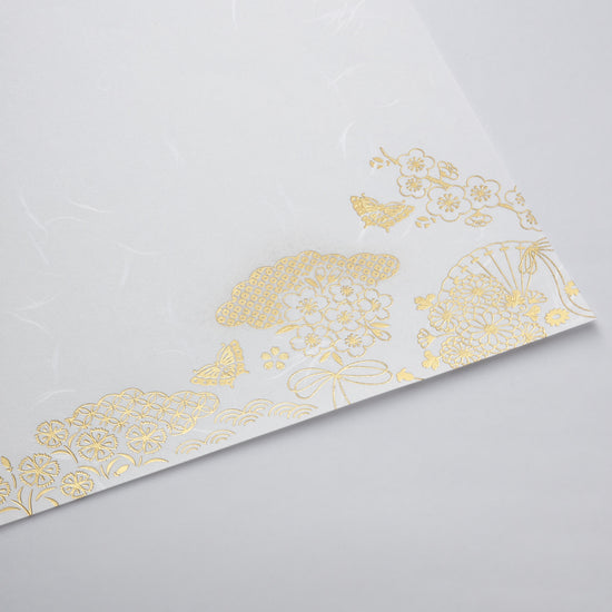 Foil-stamped paper for food [Hana-Goyomi].