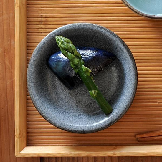 Veggie Color Ash Otsumami Tray Japanese Tableware Condiment Plate Made in Japan Minoyaki Sake Stylish