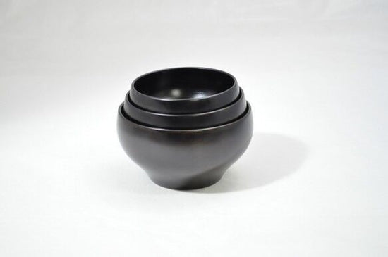 Sakura 0 bowl black L SO-0555