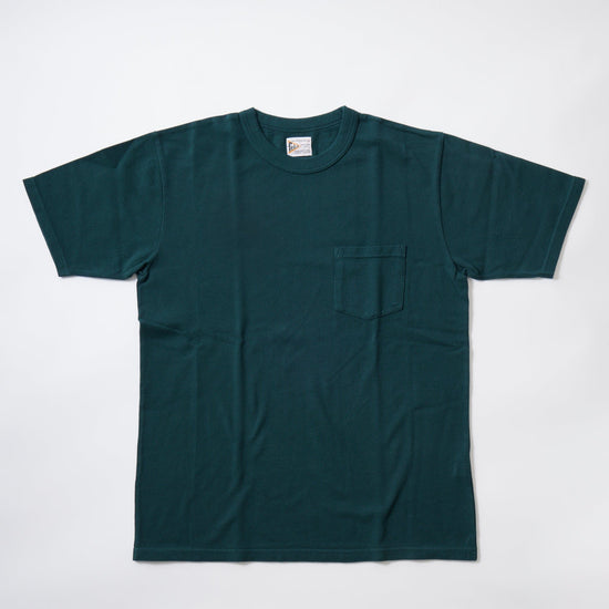 [24SS NEW]FELCO S/S PIQUE POCKET CREW-T 40/2 PIQUE