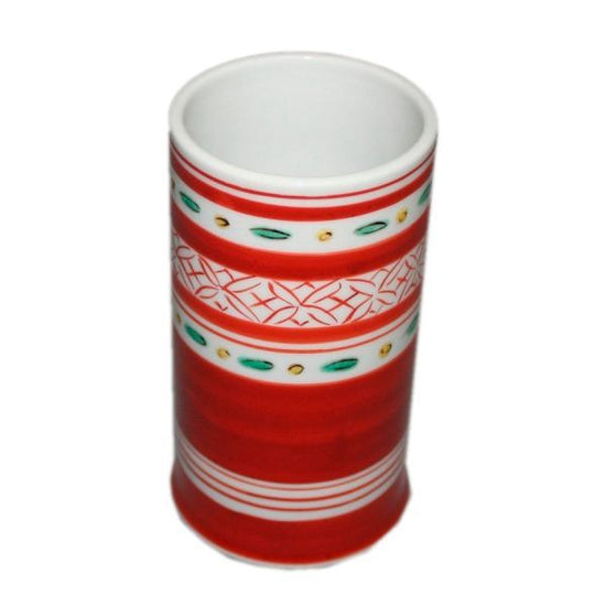 [Eisyou] Writing brush case, small pattern in red