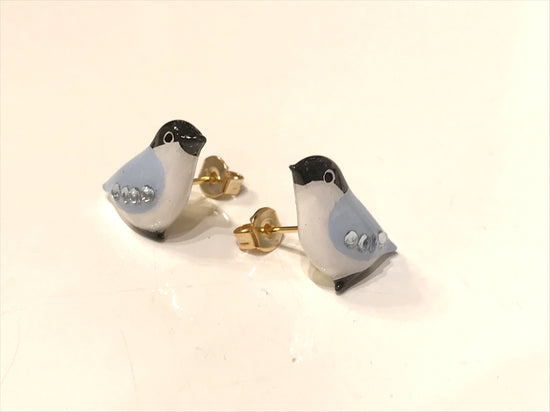 Onaga Pierced earrings and clip-on earrings in Resin with Swarovski