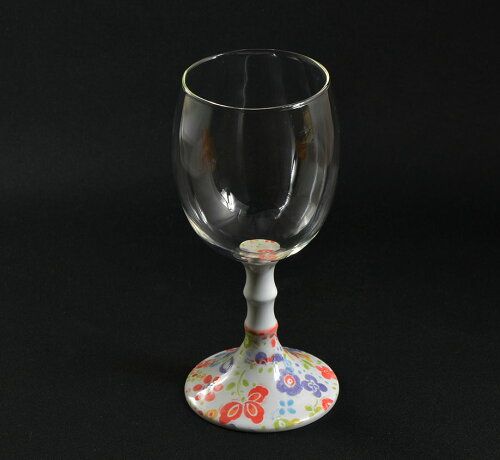 [Arita Roman wine glass (tropical)