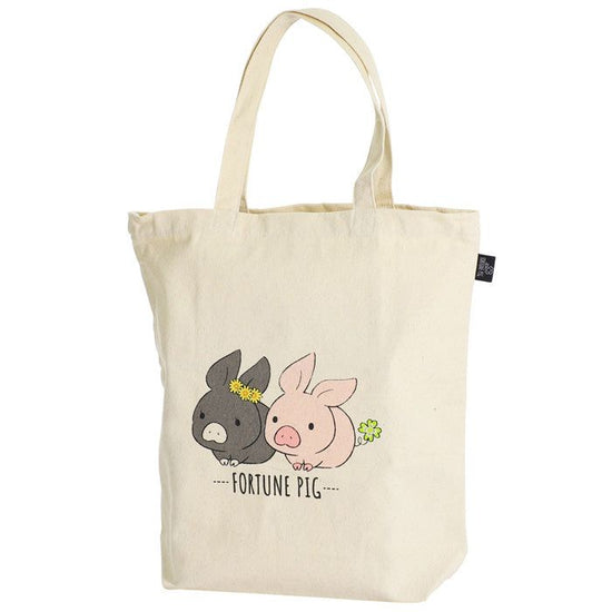 Fortune Pig Tote Bag Large (23230)