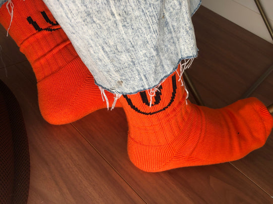 "Symbol -orange-" Socks