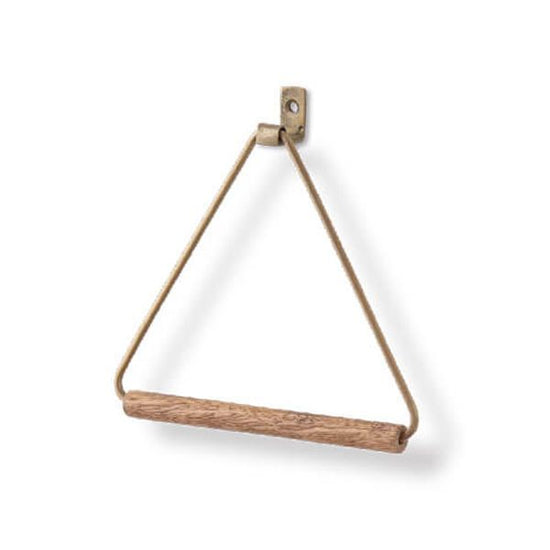 41292 [POSH MADE] Towel hanger, antique gold