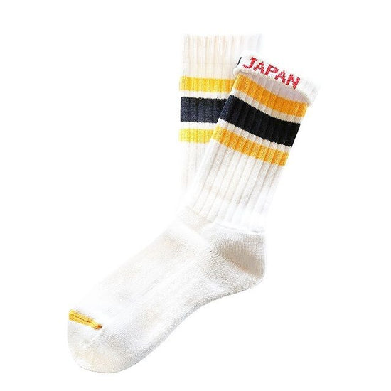 "NEW SKATER -yellow- " Socks