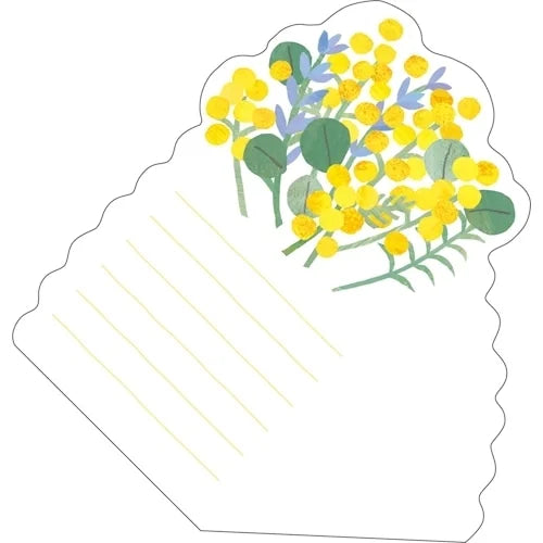 Furukawa Shiko Bouquet Letter Set – Mimosa Bouquet