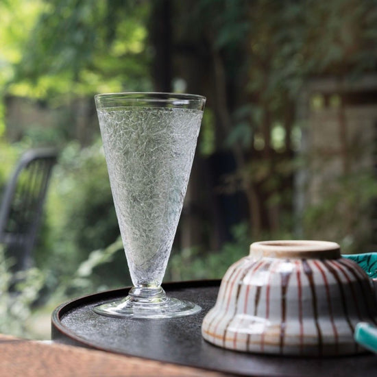 [Kohei Kishimoto] Glass beer glass