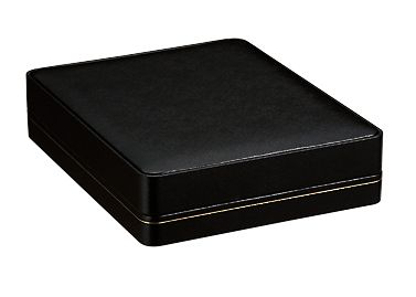 Case for 1, 2, or 3 pearl necklaces and long necklaces, leather-like paper CS series, 5 pieces CS-27-N/NE/NER