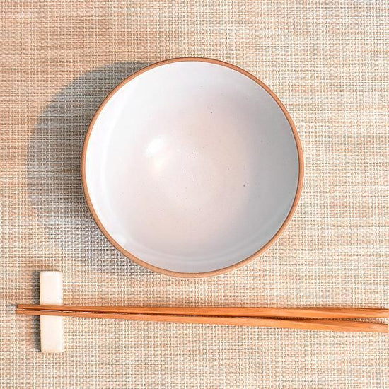 Blanc Soil Bowl, medium, white, Western tableware, small bowl, made in Japan, Minoyaki, stylish, modern
