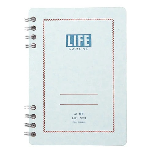 LIFE Ramune Ring Notebook – A6, Ruled