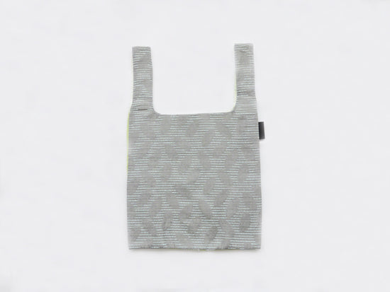 TWINS Bag <S> [Gray Leaf × Lemon Yellow]