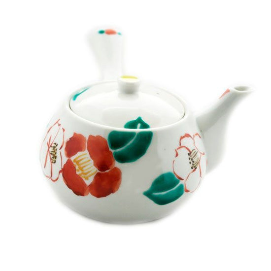 [Eisyou] Teapot with camellia design