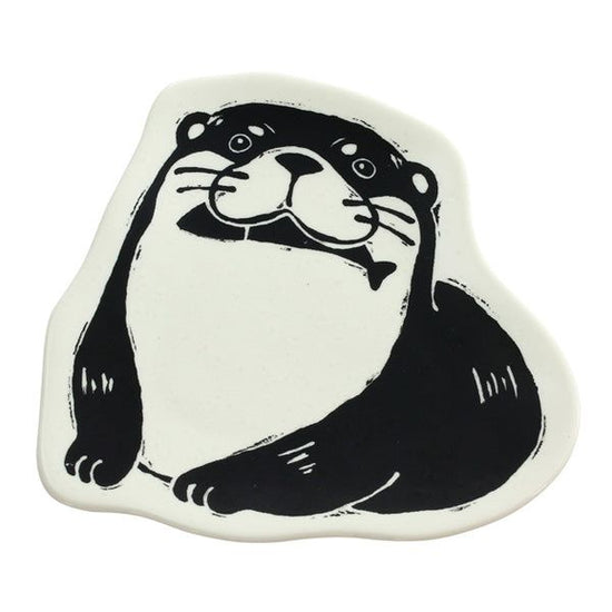 Gurumekko Small Dish Otter (15235)