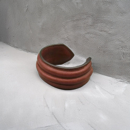 Bangle Wide Plus Leather