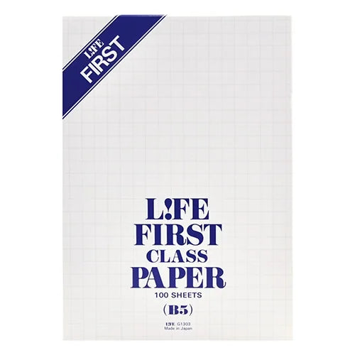 LIFE First Report Pad – B5, Grid