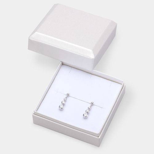 Paper box for 12 pieces of paper for pierced earrings, rings and pendants SK-PC-502