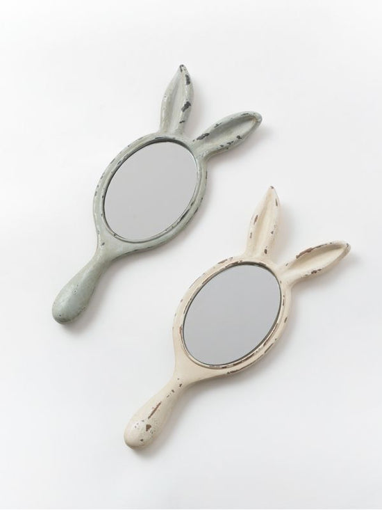 Rabbit hand mirror (2 colors) M45-0609