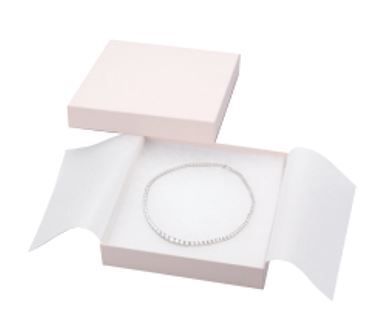 Paper box for accessories, free type, covered, for necklace and omega neck, 6 pieces, PC-373-F