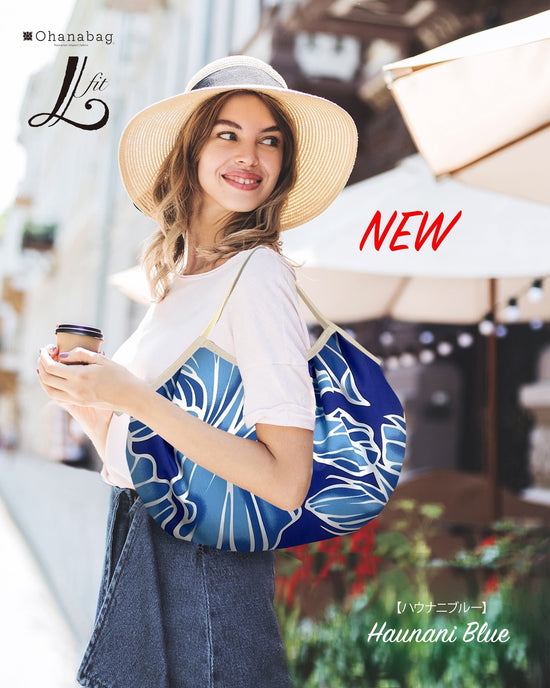 [L-fit Haunani Blue] Hawaiian_OhanaBag/L-fit023