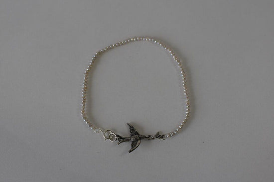 Bird Pearl Bracelet