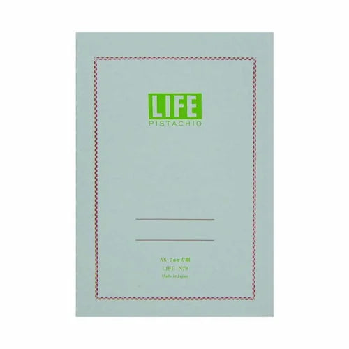 LIFE Pistachio Notebook – A6, Grid