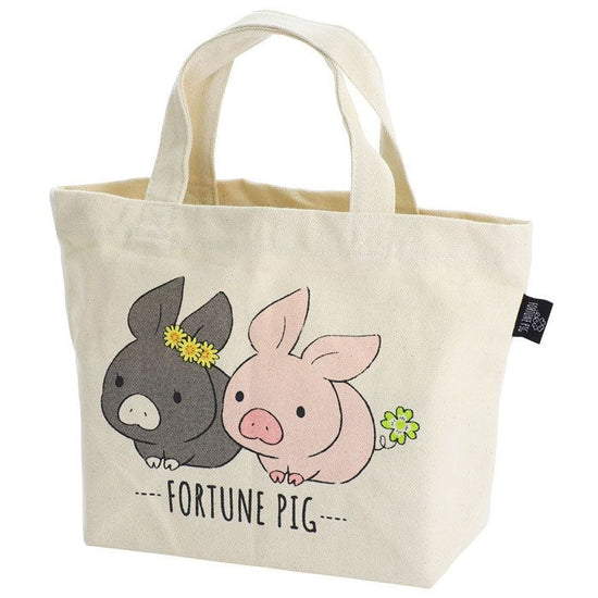 Fortune Pig Tote Bag Small (23229)