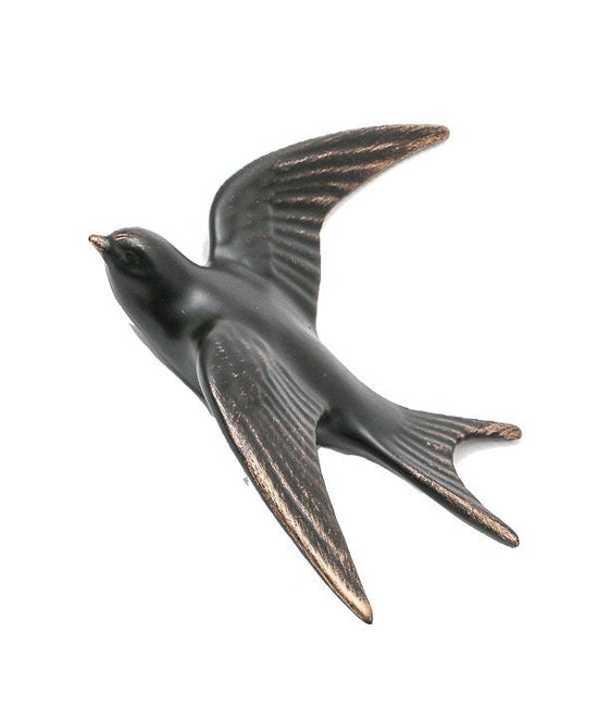 Wall Decoration Bird L (Black) M45-1037L