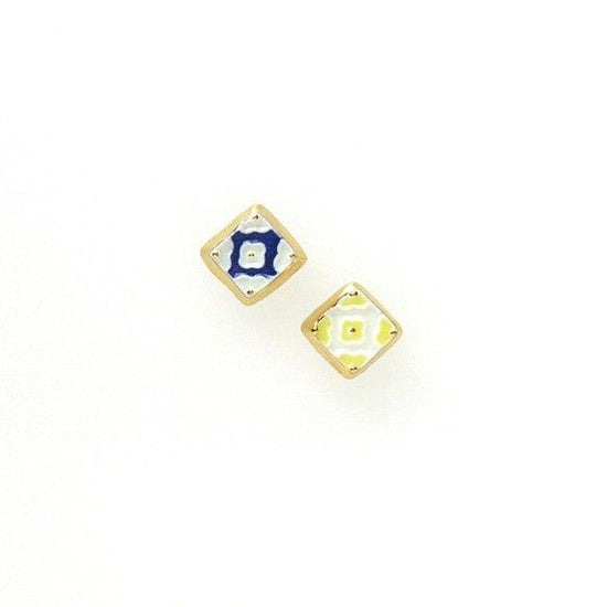 MOZAIKU Hishibana small Pierced earrings