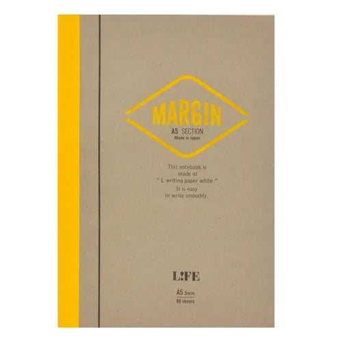 LIFE Margin Notebook – A5, Grid