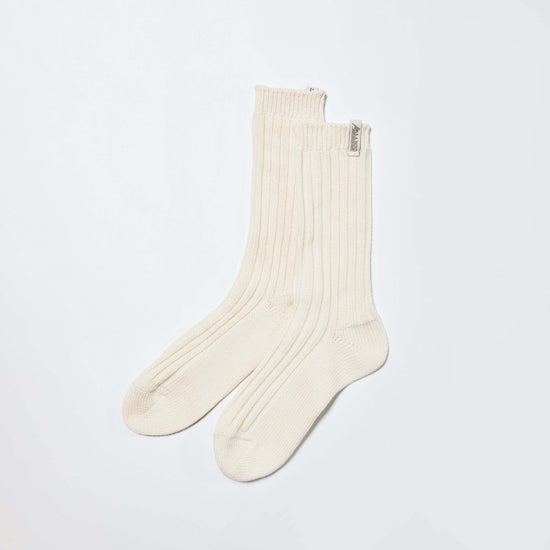 Low Gauge Socks "Valencia" M (25-27cm) - Ivory