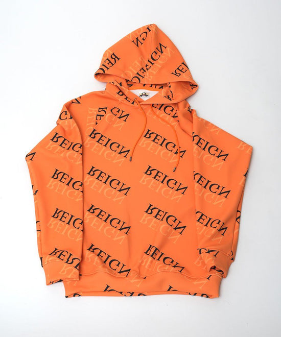 Monogram hoodie(Orange)