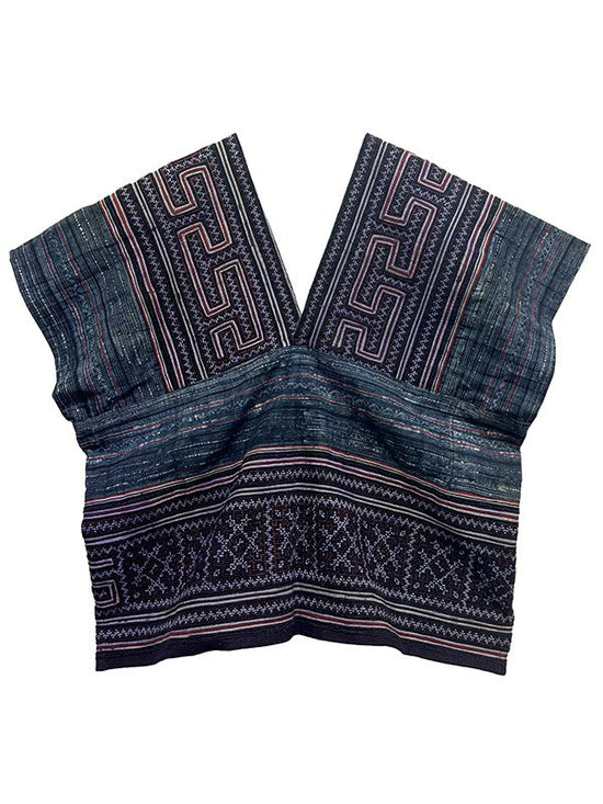 Hmong wax-dyed pullover (assorted) ★