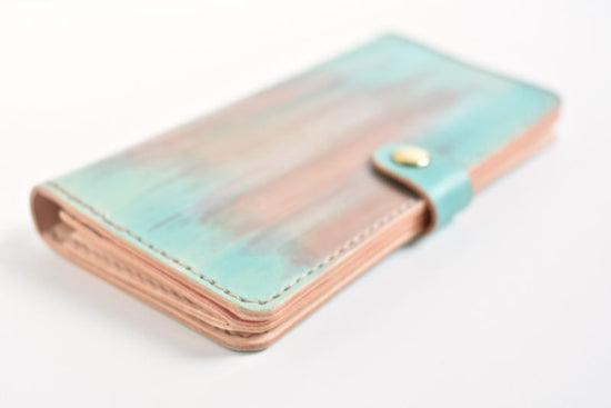 Sunset No.68 (long wallet with two folds)