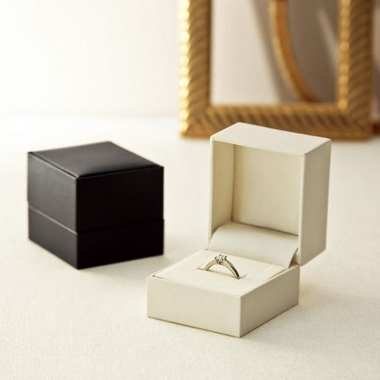 Case for both rings, pierced earrings and pendants, S size, leather-like paper, GT series, 10 pieces, GT-59-REP