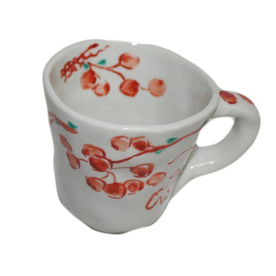 [Eisyou] Mug with hand-decorated design of a mountain return