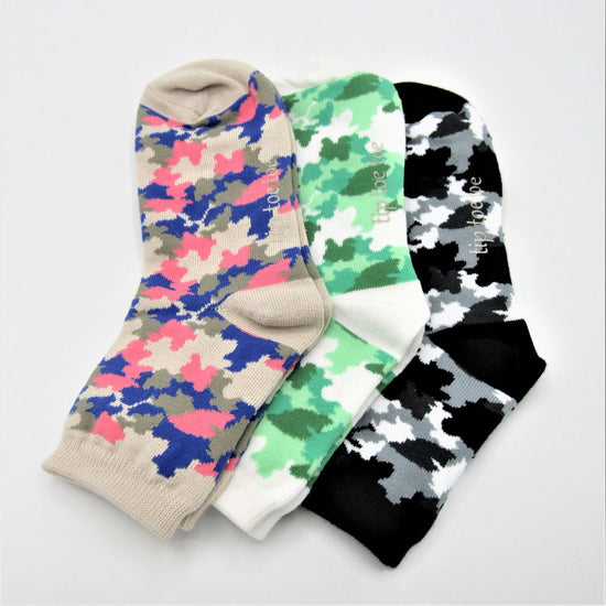 camouflage socks